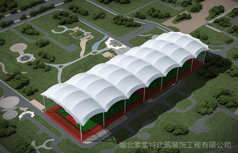 网球场膜结构-球场膜结构-湖北索雷特建筑装饰工程有限公司 - 湖北索